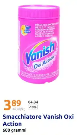 Action Smacchiatore Vanish Oxi Action offerta