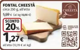 Ipercoop Fontal Cheesta offerta