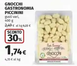 Ipercoop Gnocchi Gastronomia Piccinini offerta