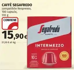 Ipercoop CAFFÈ SEGAFFREDO offerta