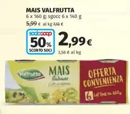 Ipercoop MAIS VALFRUTTA offerta