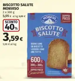 Ipercoop Biscotto Salute Monviso offerta