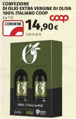 Ipercoop Olio extra vergine di oliva COOP offerta