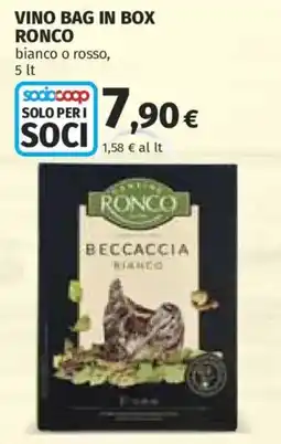 Ipercoop Beccaccia Bianco Ronco offerta