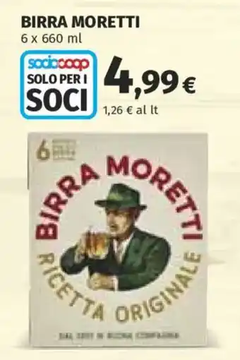 Ipercoop Birra Moretti offerta