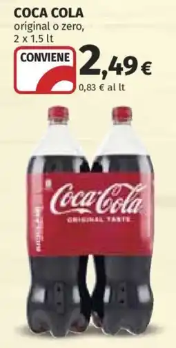 Ipercoop Coca Cola original o zero offerta