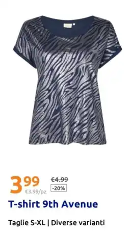 Action T-shirt 9th Avenue offerta
