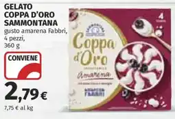 Ipercoop Gelato Coppa d'Oro Sammontana offerta
