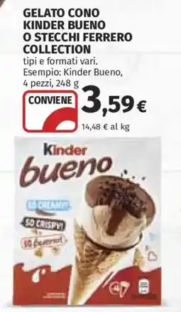 Ipercoop Kinder bueno offerta