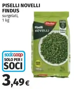 Ipercoop Piselli Novelli Findus offerta