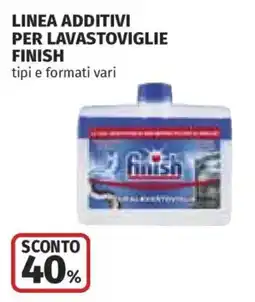 Ipercoop Linea additivi per lavastoviglie Finish offerta