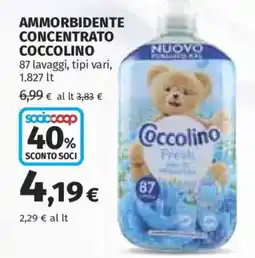 Ipercoop AMMORBIDENTE CONCENTRATO COCCOLINO offerta