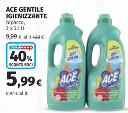 Ipercoop ACE GENTILE IGIENIZZANTE offerta