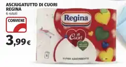 Ipercoop Asciugatutto di cuori Regina offerta