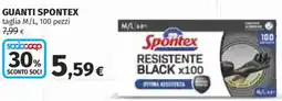 Ipercoop Guanti Spontex offerta