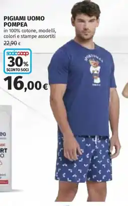 Ipercoop PIGIAMI UOMO POMPEA offerta