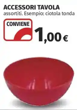 Ipercoop ACCESSORI TAVOLA offerta