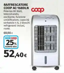 Ipercoop RAFFRESCATORE COOP AC-168DLN offerta