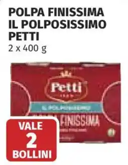 Ipercoop Polpa finissima il polposissimo Petti offerta