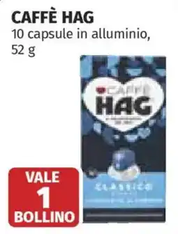 Ipercoop Caffè Hag offerta