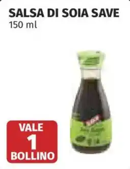 Ipercoop Salsa di soia save offerta