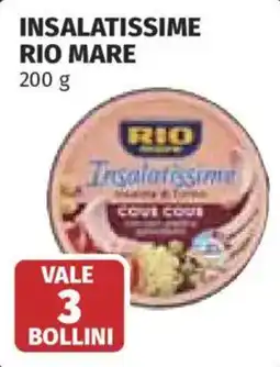 Ipercoop INSALATISSIME RIO MARE offerta