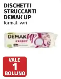 Ipercoop Dischetti struccanti Demak Up offerta