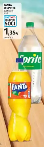Ipercoop Fanta o Sprite offerta