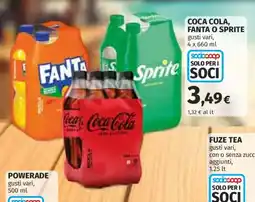 Ipercoop Coca Cola, Fanta o Sprite offerta