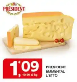 Quick Sisa President Emmental offerta