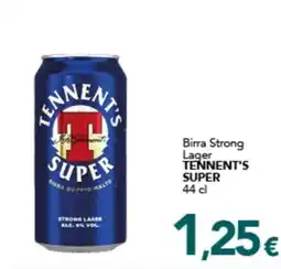 Altasfera Birra Strong Lager TENNENT'S SUPER offerta