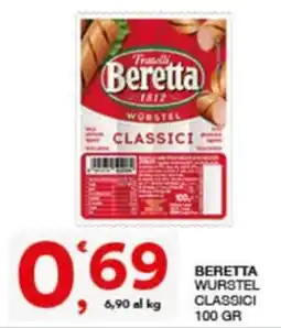 Quick Sisa Beretta Wurstel Classici offerta
