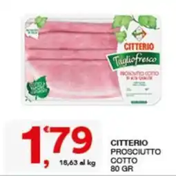 Quick Sisa CITTERIO PROSCIUTTO COTTO offerta