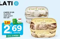Quick Sisa CARTE D'OR CLASSIC offerta