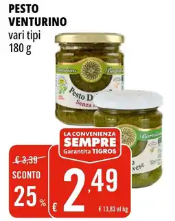 Tigros Pesto Venturino offerta