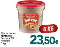 Altasfera Crema cacao NUTKAO offerta