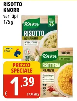 Tigros Risotto Knorr offerta