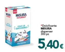 Altasfera Dolcificante MISURA dispenser offerta
