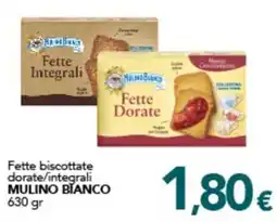 Altasfera Fette biscottate dorate/integrali MULINO BIANCO offerta