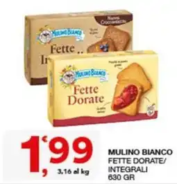 Quick Sisa MULINO BIANCO FETTE DORATE offerta