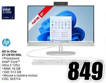Hp All in One 27-CR1013NL