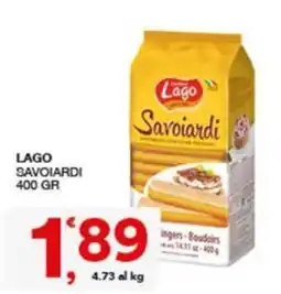 Quick Sisa Lago Savoiardi offerta
