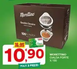Quick Sisa Morettino Cialda Forte offerta
