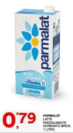 Quick Sisa PARMALAT LATTE PARZIALMENTE SCREMATO BRICK offerta
