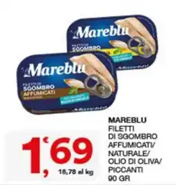 Quick Sisa Mareblu Filetti di Sgombro Affumicati offerta