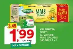 Quick Sisa Valfrutta Mais italiano offerta