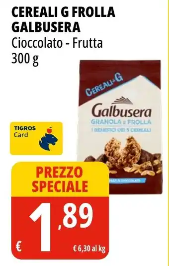 Cereali G Frolla Galbusera