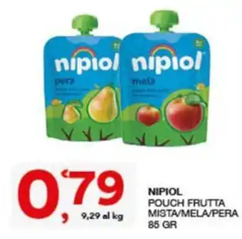 Quick Sisa Nipiol Pouch Frutta Mista offerta