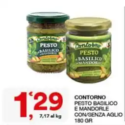 Quick Sisa Contorno Pesto Basilico e Mandorle offerta