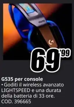 MediaWorld G535 per console offerta